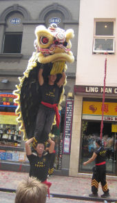 Drachen bringen das neue Jahr