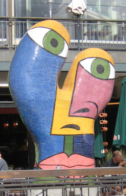 Kunstwerk in Southbanks Kunstwerk in Southbanks